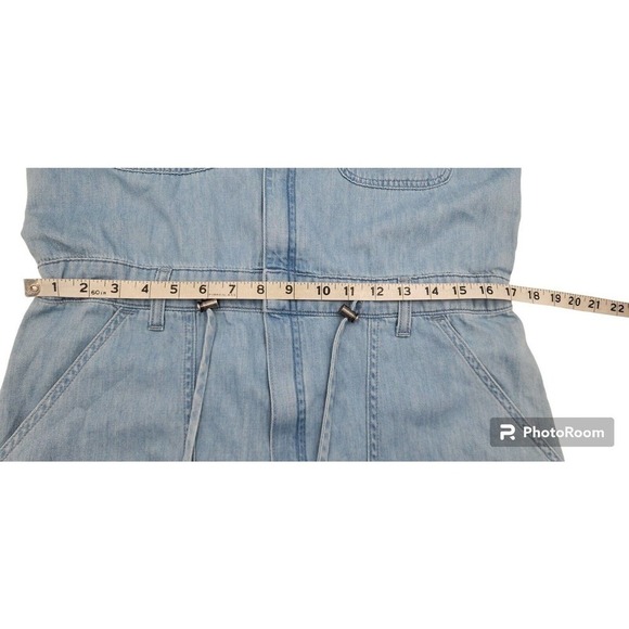 Baldwin Aurora Romper Light Indigo Lightweight Women's Large - Picture 4 of 10